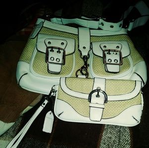 Coach bag an wallet